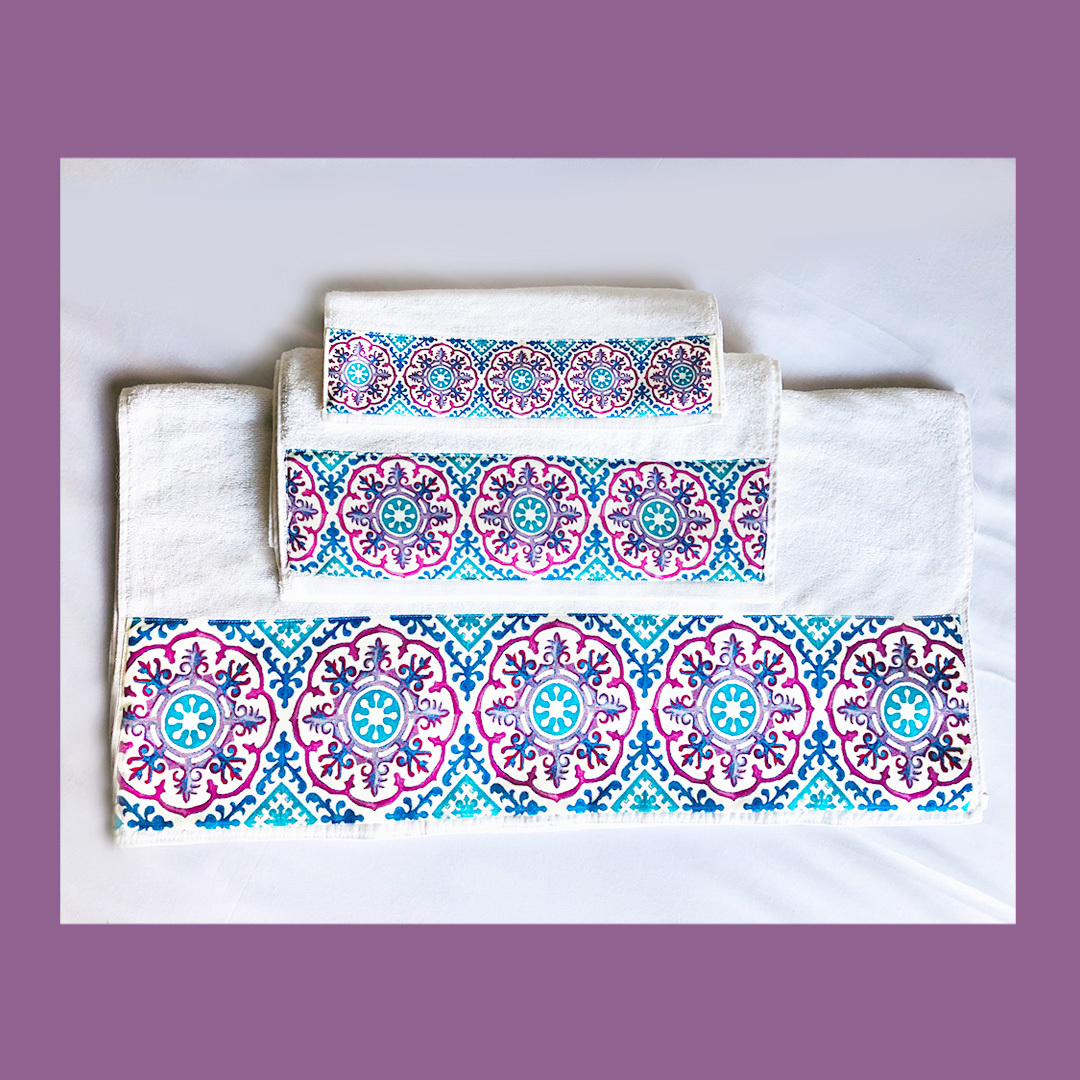 Blue Mandala Towel Pack